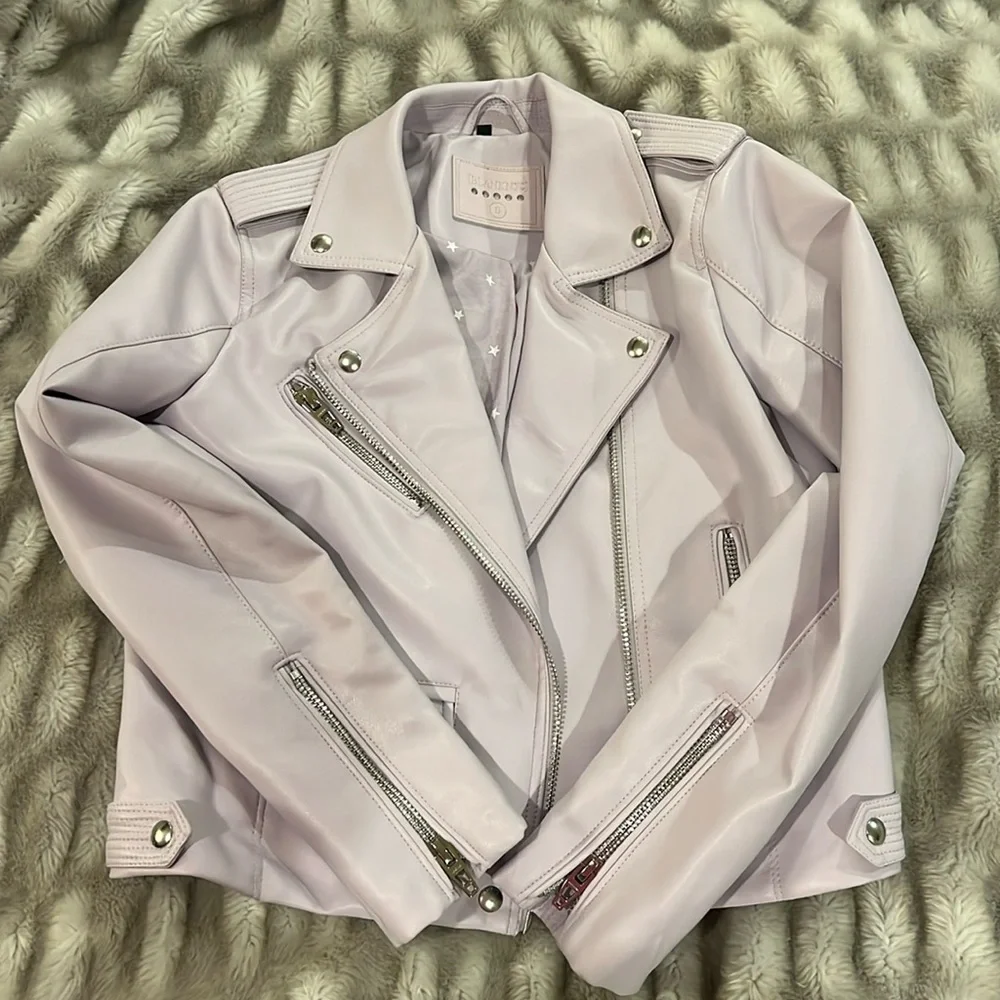 NWOT Blank NYC Faux Leather Moto Jacket - Picture 1 of 9